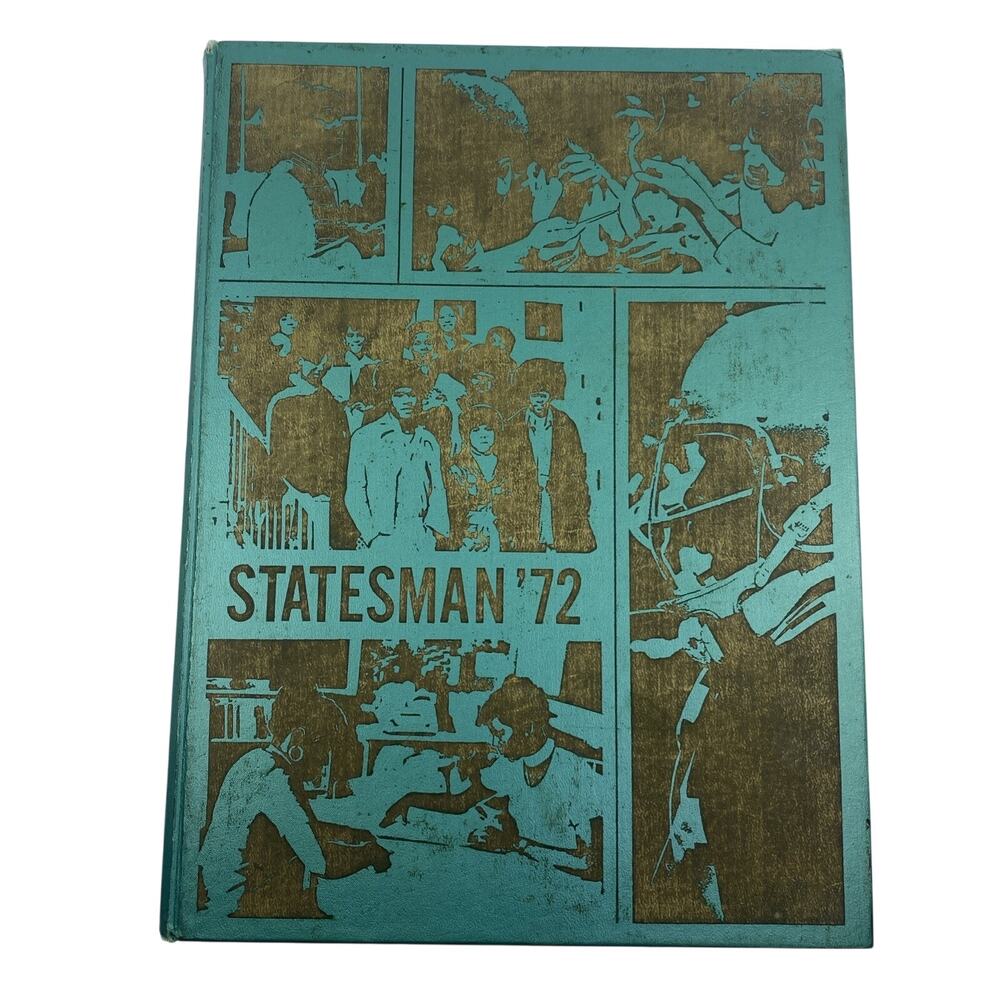 1972 Taft High School Statesman Yearbook Annual Cincinnati, Ohio